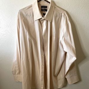 Covington cream dress shirt